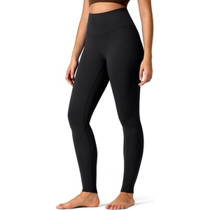 image:imageColorfulkoala Womens High Waisted Leggings for Women 28 Inseam Tummy Control Leggings Full Length Buttery Soft Yoga PantsBlack