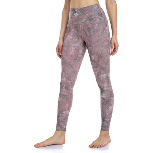 image:imageColorfulkoala Womens High Waisted Matte Faux Leather Leggings Full Length Yoga PantsGlossy Pink