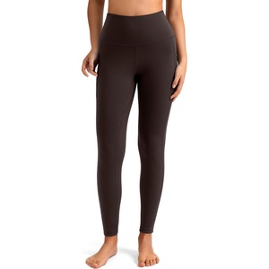 image:imageColorfulkoala Womens High Waisted Yoga Pants 78 Length Leggings with PocketsEspresso