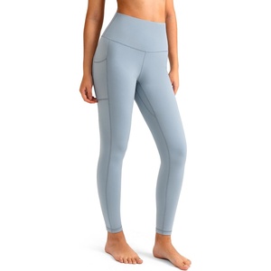 image:imageColorfulkoala Womens High Waisted Yoga Pants 78 Length Leggings with PocketsFaded Denim