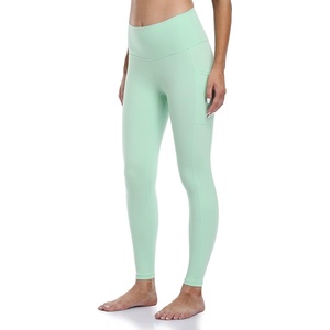 image:imageColorfulkoala Womens High Waisted Yoga Pants 78 Length Leggings with PocketsMint Green