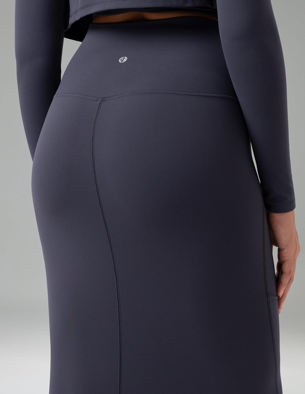 image:imageColorfulkoala Dreamlux Womens Midi Pencil Skirt High Waist Stretch Below Knee Bodycon for Office Work amp Business CasualBlue Ink