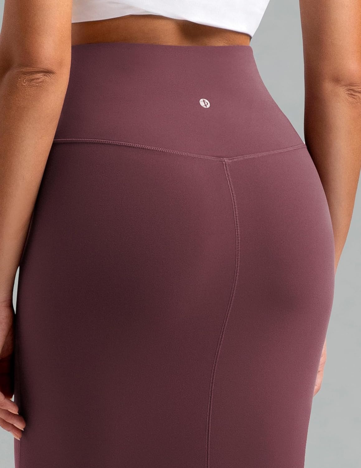 image:imageColorfulkoala Dreamlux Womens Midi Pencil Skirt High Waist Stretch Below Knee Bodycon for Office Work amp Business CasualPlum Red