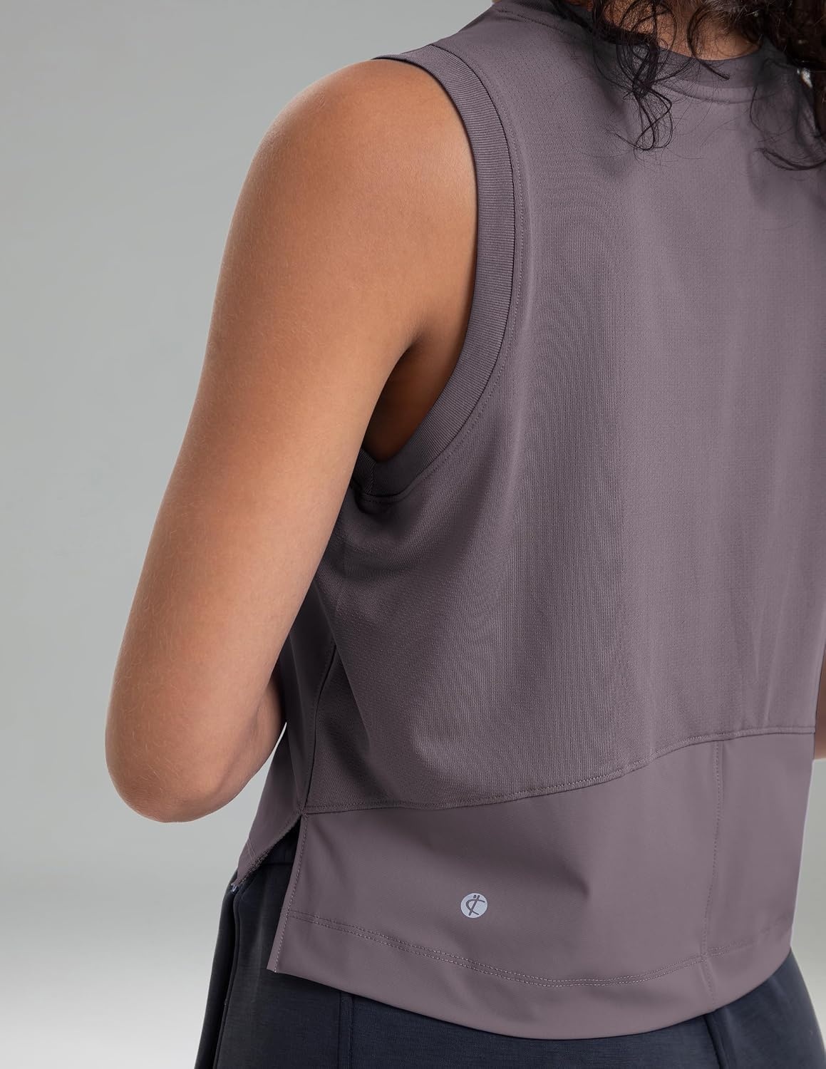image:imageColorfulkoala Womens Breezy Mesh Back Muscle Tank Loose Fit Workout TopsNirvana