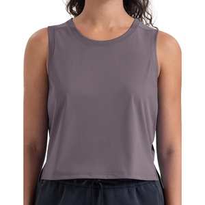 image:imageColorfulkoala Womens Breezy Mesh Back Muscle Tank Loose Fit Workout TopsNirvana